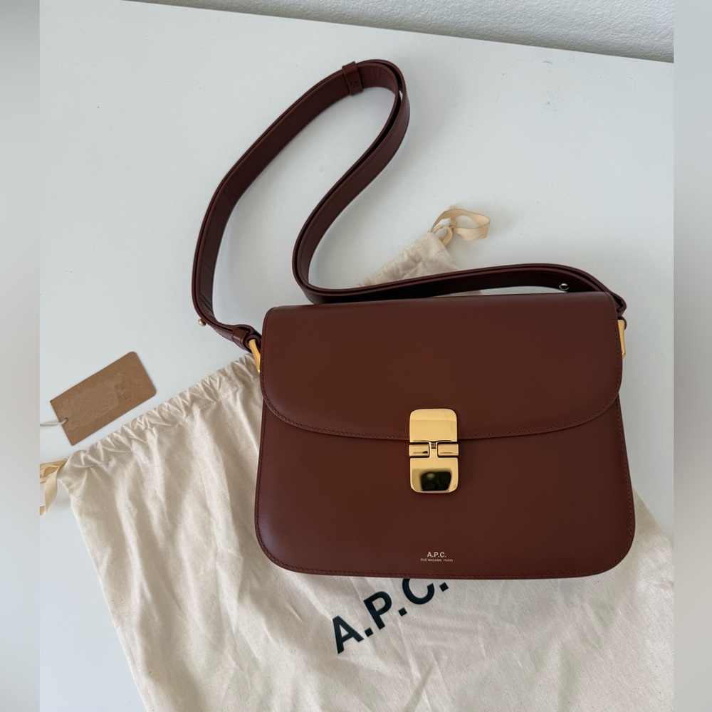 APC Grace Bag - Brown (Shoulder / Crossbody Bag)